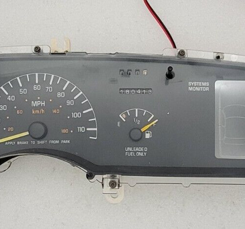 1995-1996 PONTIAC BONNEVILLE USED INSTRUMENT CLUSTER P#16189482