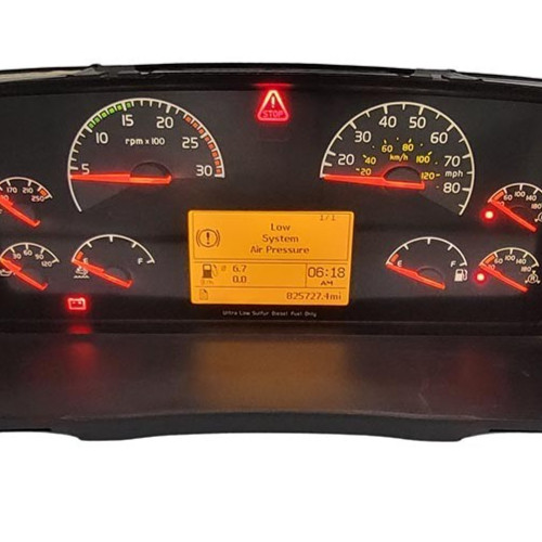 2012 VOLVO VNL USED INSTRUMENT CLUSTER P#22261634-P01