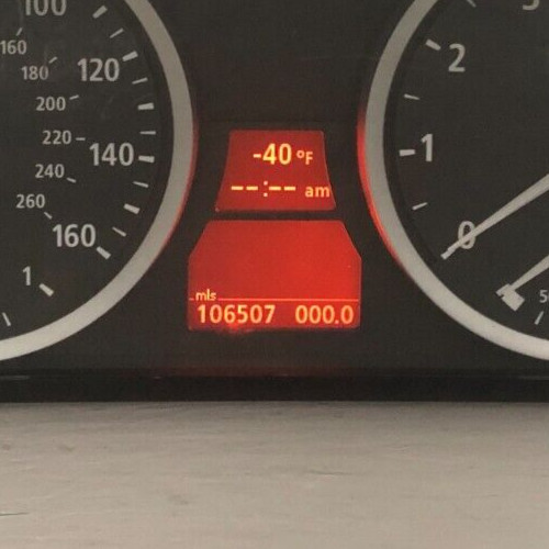 2006-2007 BMW 530I USED INSTRUMENT CLUSTER P#A2C53103634