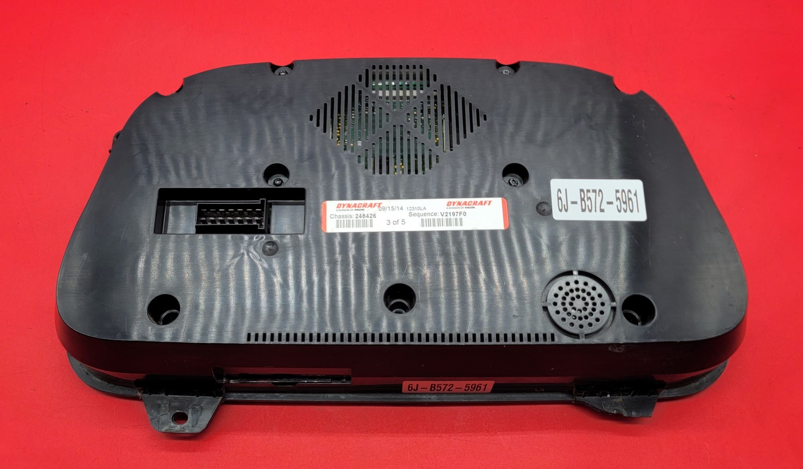 2016 PETERBILT 579 USED INSTRUMENT CLUSTER P#A2C93686300 Q43-6057-1-2-106C