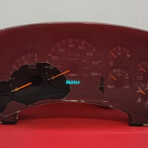 2005 GMC C7500 USED INSTRUMENT CLUSTER P#92442616