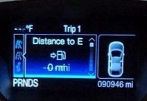 2016 FORD ESCAPE USED INSTRUMENT CLUSTER P#JJ5T-10849-TD