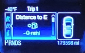2013 FORD ESCAPE USED INSTRUMENT CLUSTER P#GJ5T-10849-TF
