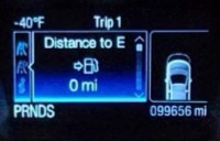 2015 FORD ESCAPE USED INSTRUMENT CLUSTER P#DJ5T-10849-TB