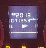 2016 SUBARU FORESTER USED INSTRUMENT CLUSTER P#85000SG450