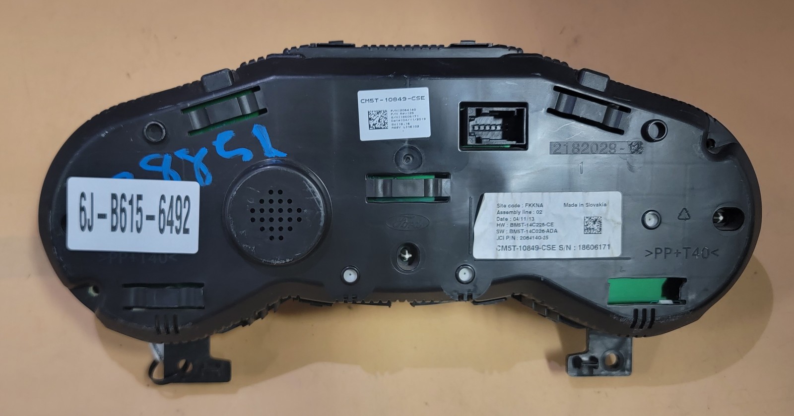 2014 FORD FOCUS USED INSTRUMENT CLUSTER P#CM5T-10849-CSE