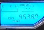 2015 TOYOTA COROLLA USED INSTRUMENT CLUSTER P#83800-0ZX10-00