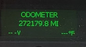 2019 FREIGHTLINER M2 106 USED INSTRUMENT CLUSTER P#A22-76210-105