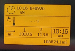 2007 INTERNATIONAL VNM USED INSTRUMENT CLUSTER P#22805586-P01