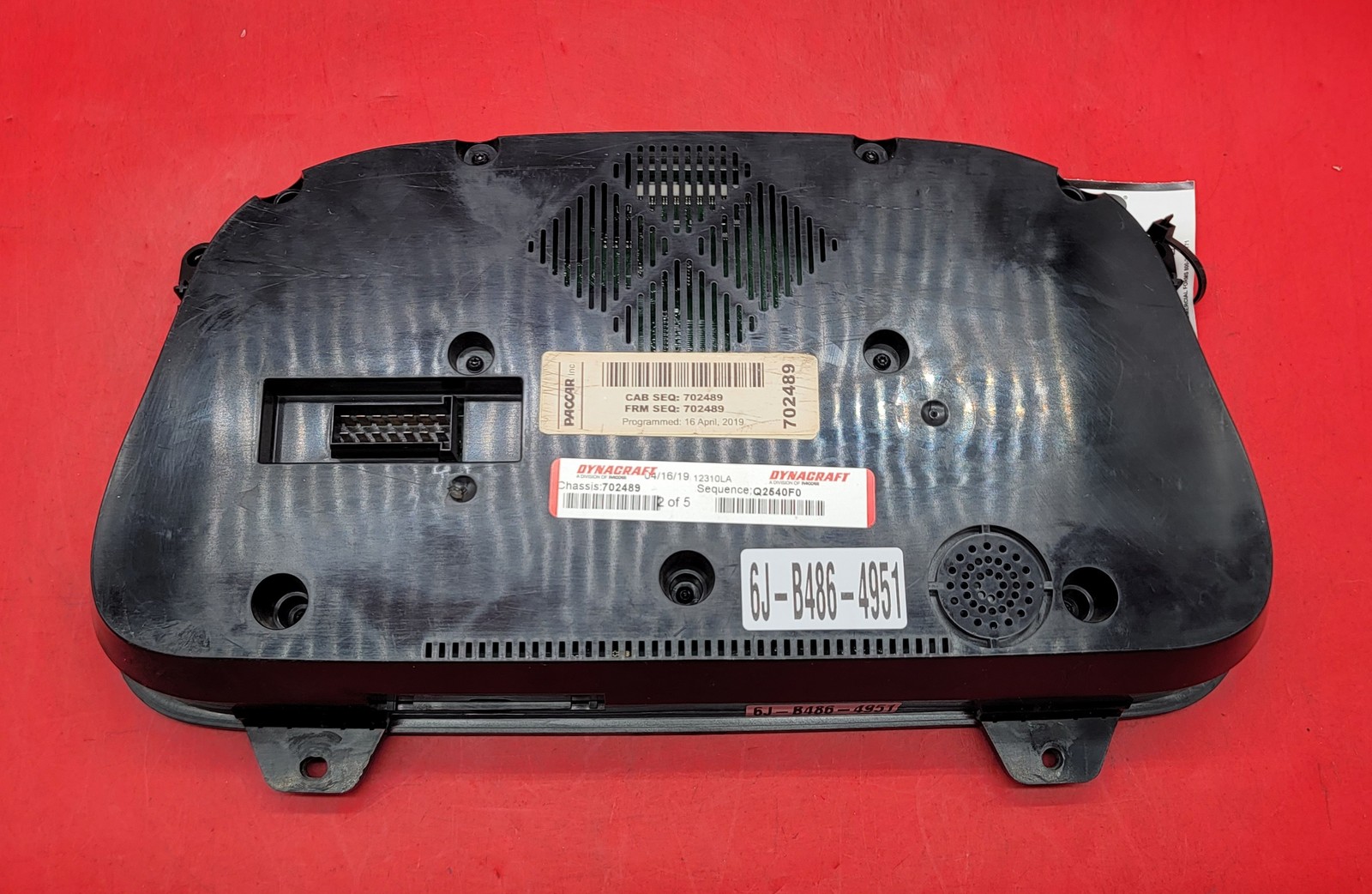 2020 PETERBILT 579 USED INSTRUMENT CLUSTER P#A2C17627901