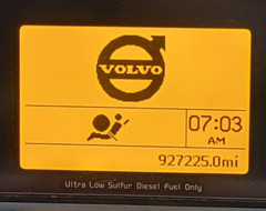 2016 VOLVO VNL USED INSTRUMENT CLUSTER P#22261636-P01