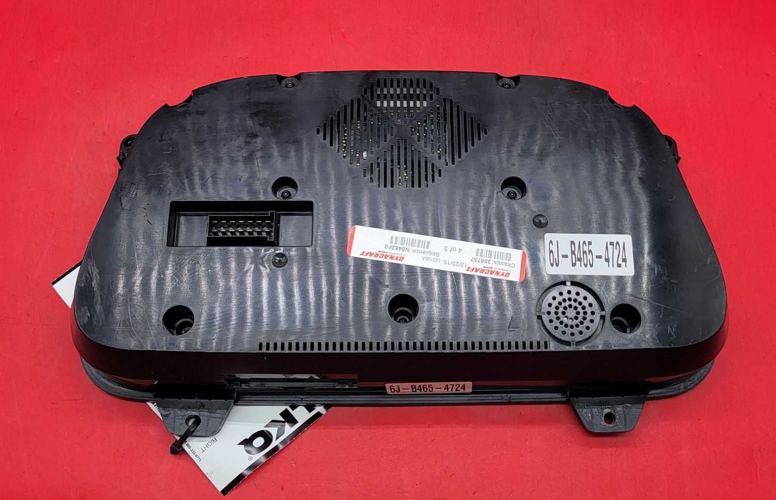 2017 PETERBILT 579 USED INSTRUMENT CLUSTER P#A2C38899200