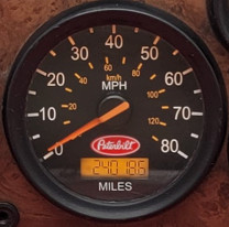 2004 PETERBILT 387 USED INSTRUMENT CLUSTER P#16-09894