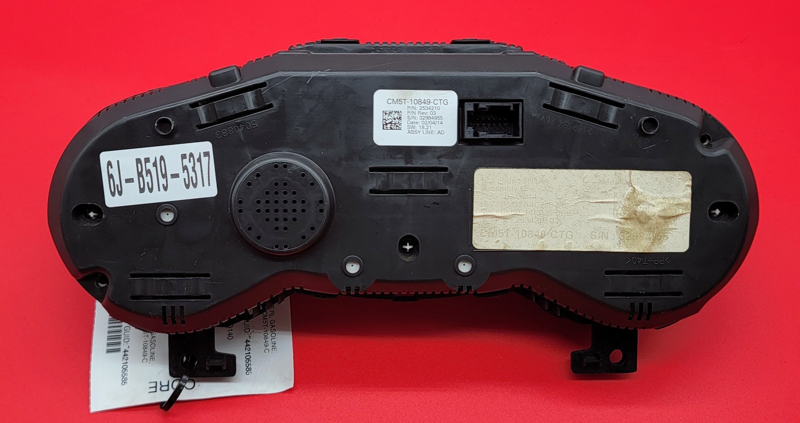 2014 FORD FOCUS USED INSTRUMENT CLUSTER P#CM5T-10849-CTG