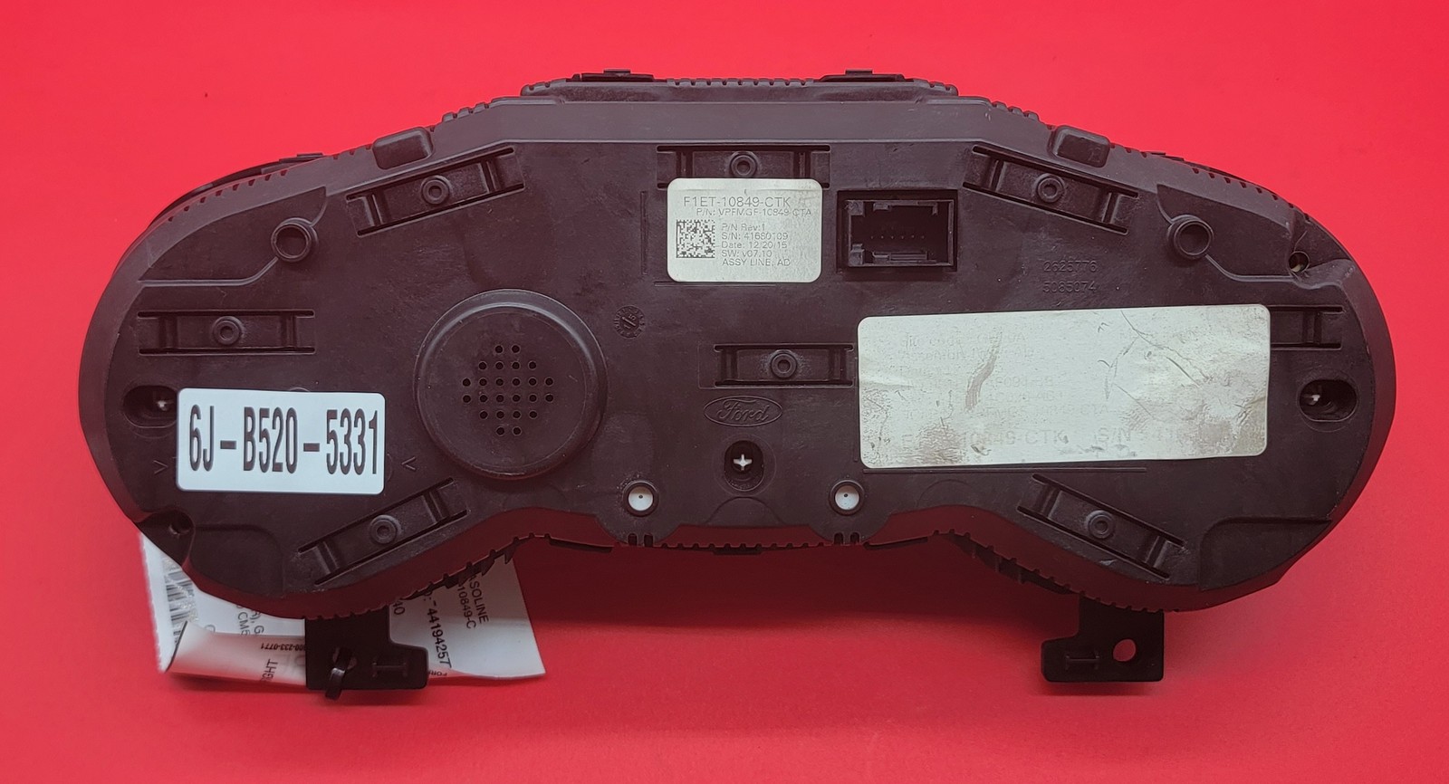 2016 FORD FOCUS USED INSTRUMENT CLUSTER P#F1ET-10849-CTK