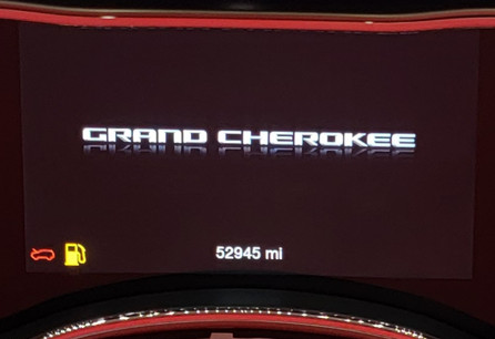2018 JEEP GRAND CHEROKEE USED INSTRUMENT CLUSTER P#68331511AC