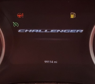 2015 DODGE CHALLENGER USED INSTRUMENT CLUSTER P#P05091615AD
