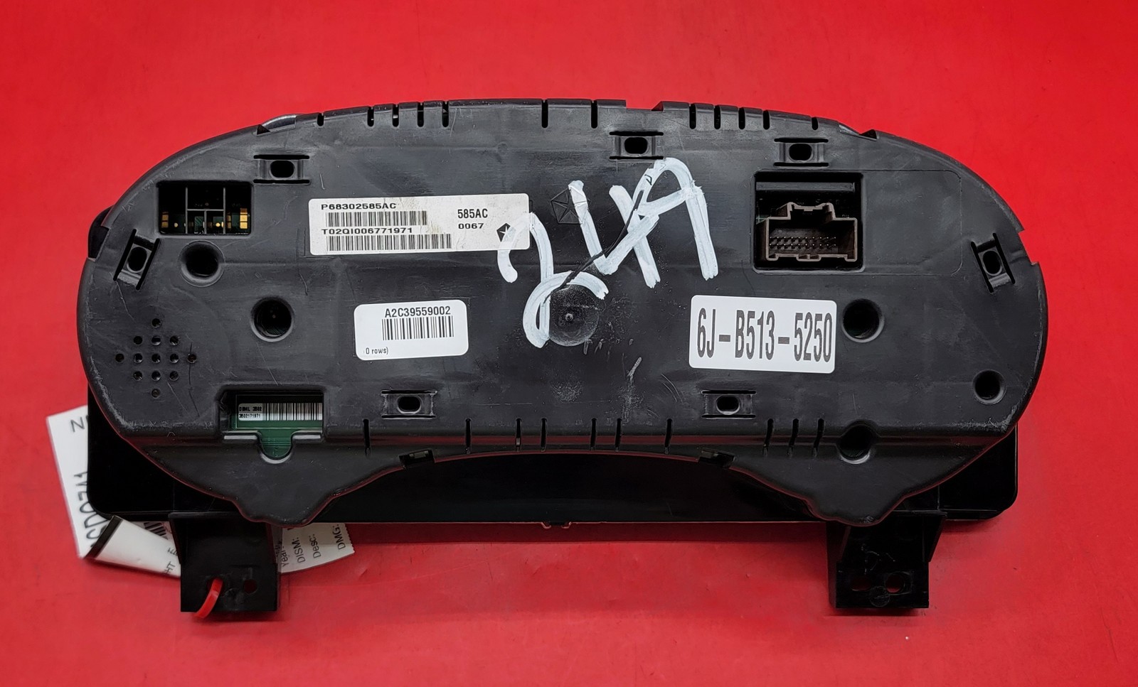 2017 DODGE RAM 1500 USED INSTRUMENT CLUSTER P#P68302585AC