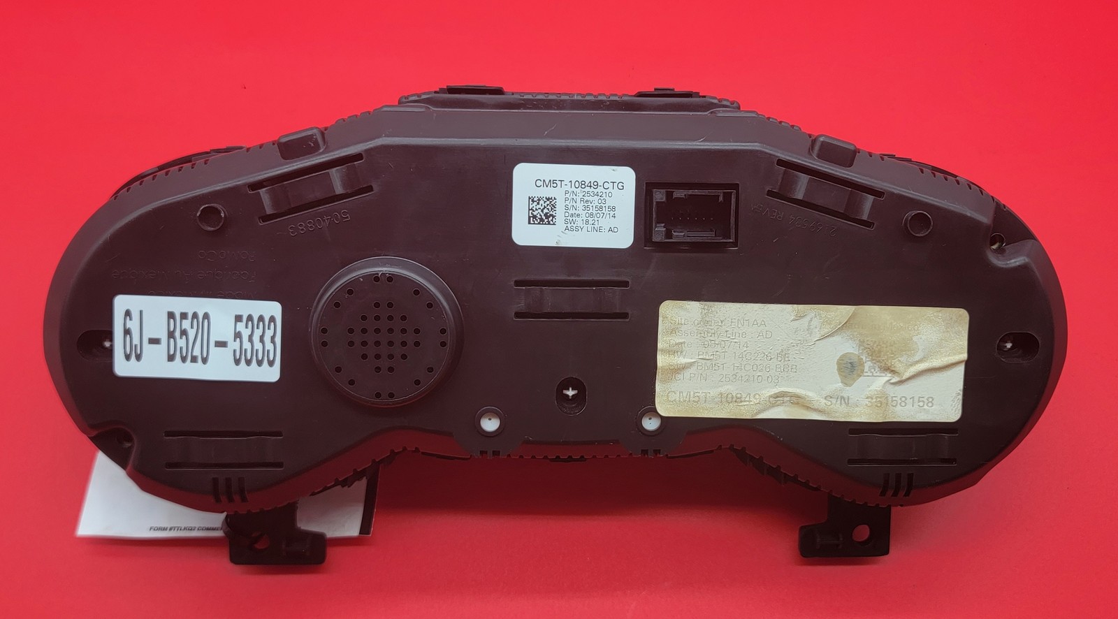 2014 FORD FOCUS USED INSTRUMENT CLUSTER P#CM5T-10849-CTG