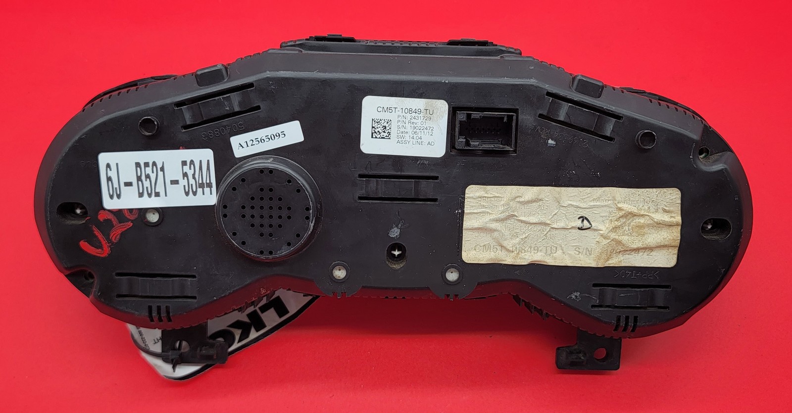 2012 FORD FOCUS USED INSTRUMENT CLUSTER P#CM5T-10849-TU