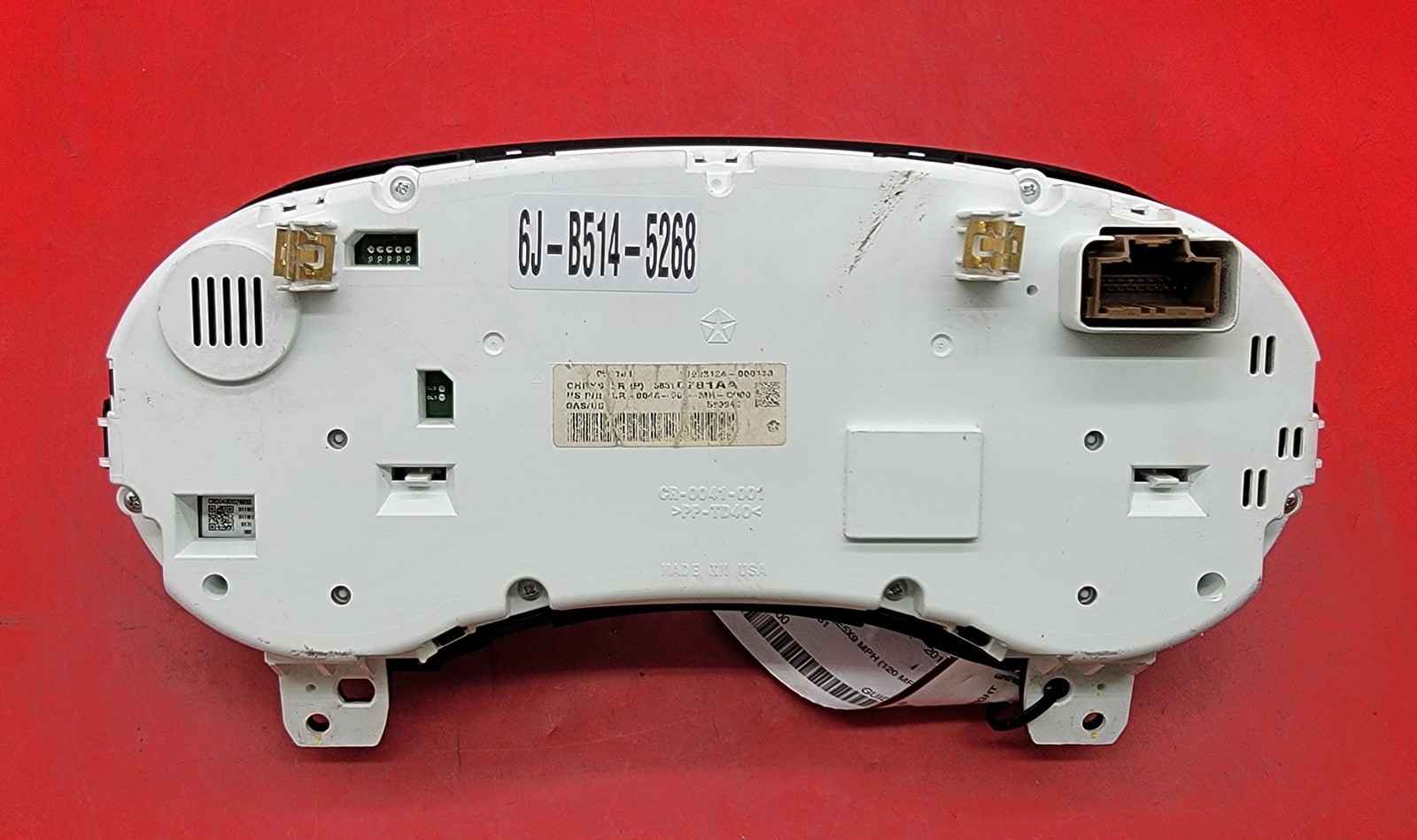 2018 DODGE JOURNEY USED INSTRUMENT CLUSTER P#68310781AA