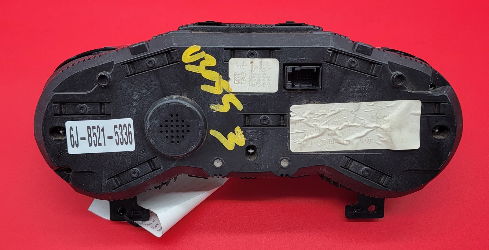 2015 FORD FOCUS USED INSTRUMENT CLUSTER P#F1ET-10849-CTG