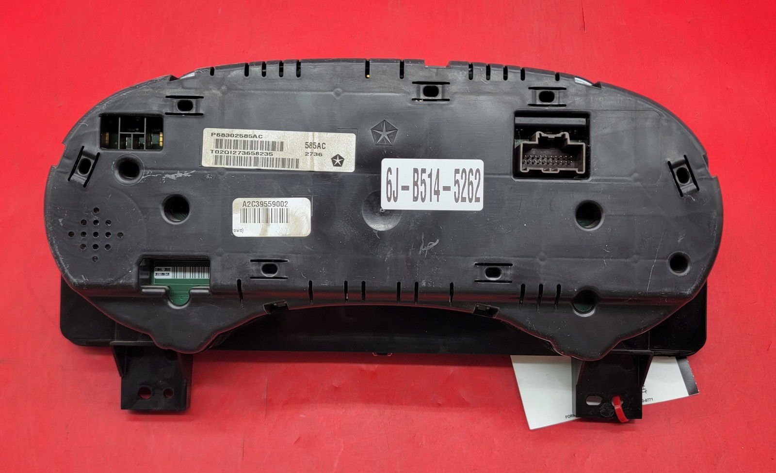 2017 DODGE RAM 1500 USED INSTRUMENT CLUSTER P#P68302585AC