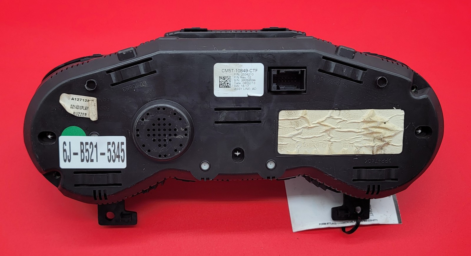 2014 FORD FOCUS USED INSTRUMENT CLUSTER P#CM5T-10849-CTF