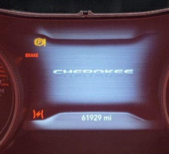 2019 JEEP GRAND CHEROKEE USED INSTRUMENT CLUSTER P#P68379594AH