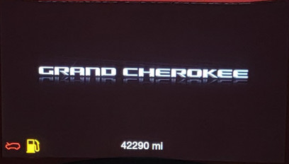2017 JEEP GRAND CHEROKEE USED INSTRUMENT CLUSTER P#68302223AD