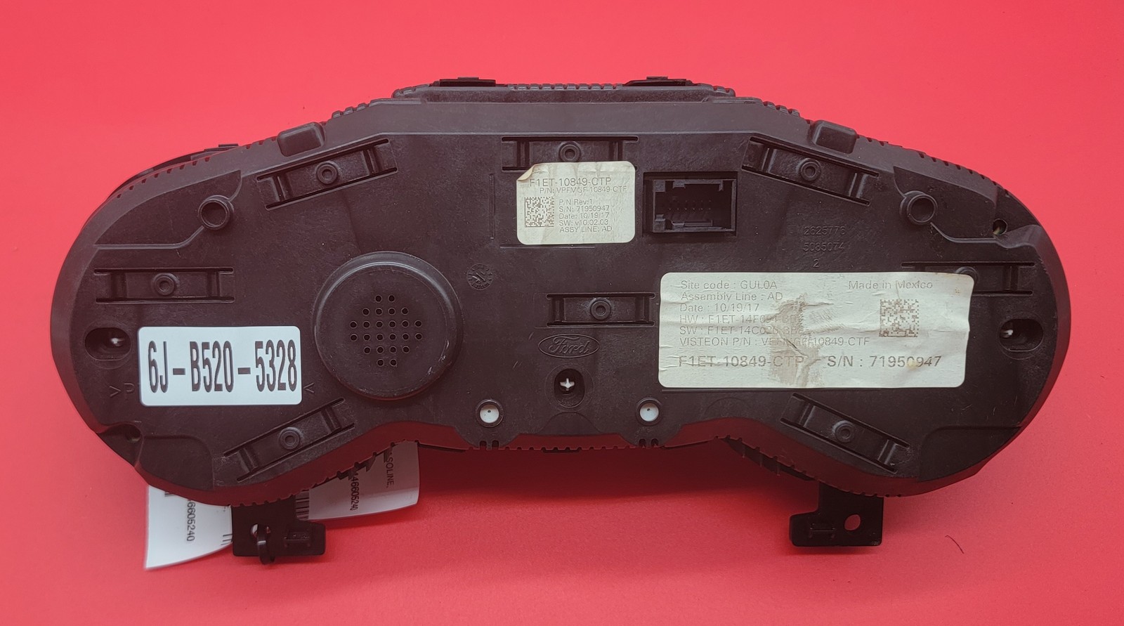 2018 FORD FOCUS USED INSTRUMENT CLUSTER P#F1ET-10849-CTP