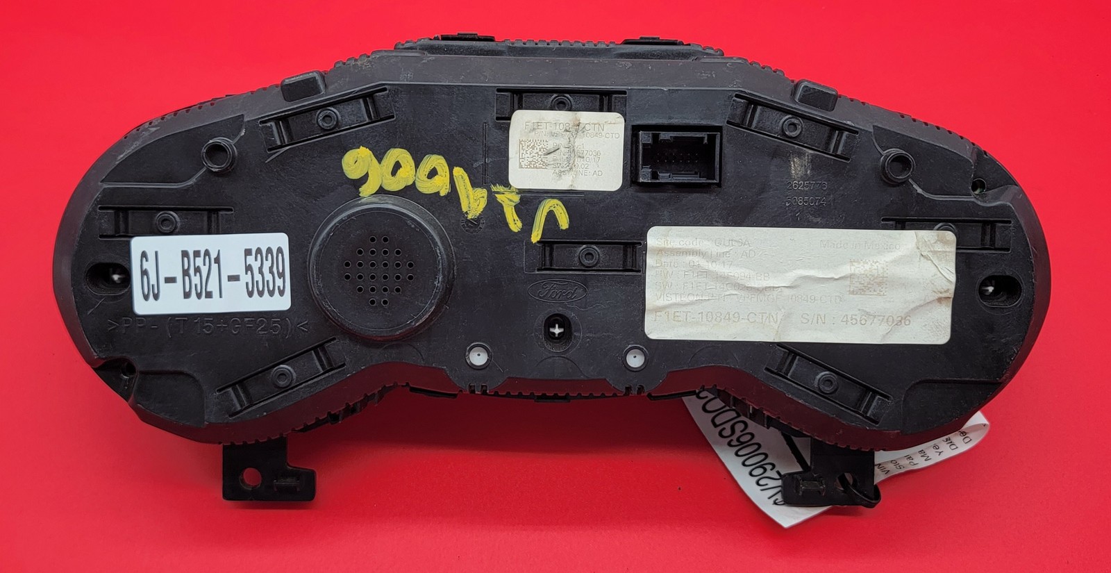 2017 FORD FOCUS USED INSTRUMENT CLUSTER P#F1ET-10849-CTN