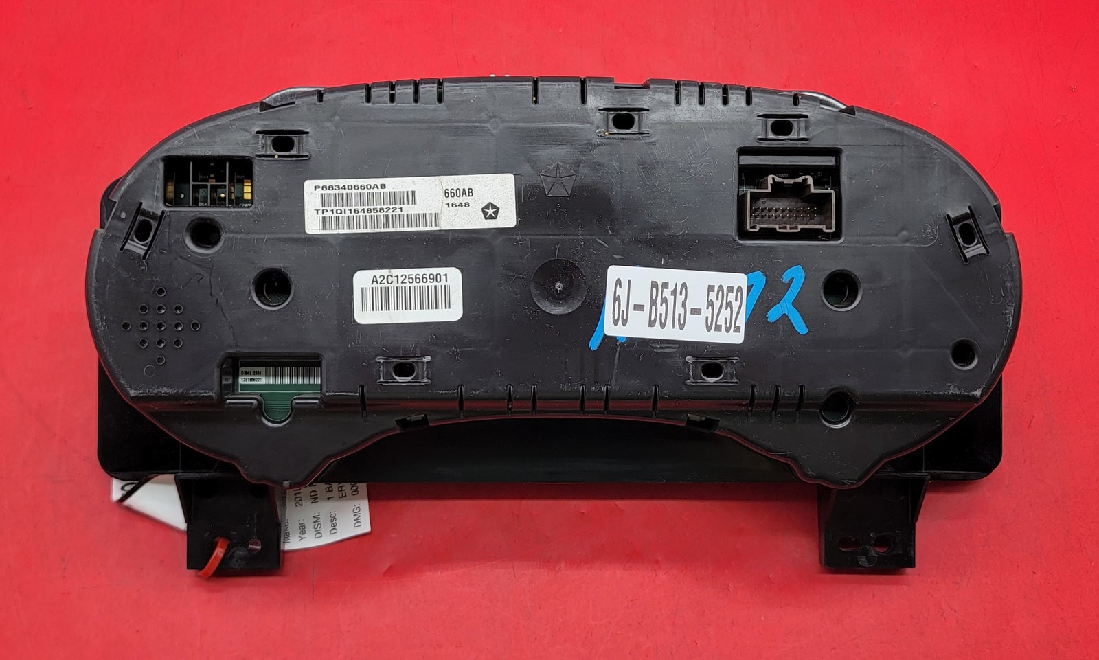 2018 DODGE RAM 1500 USED INSTRUMENT CLUSTER P#P68340660AB