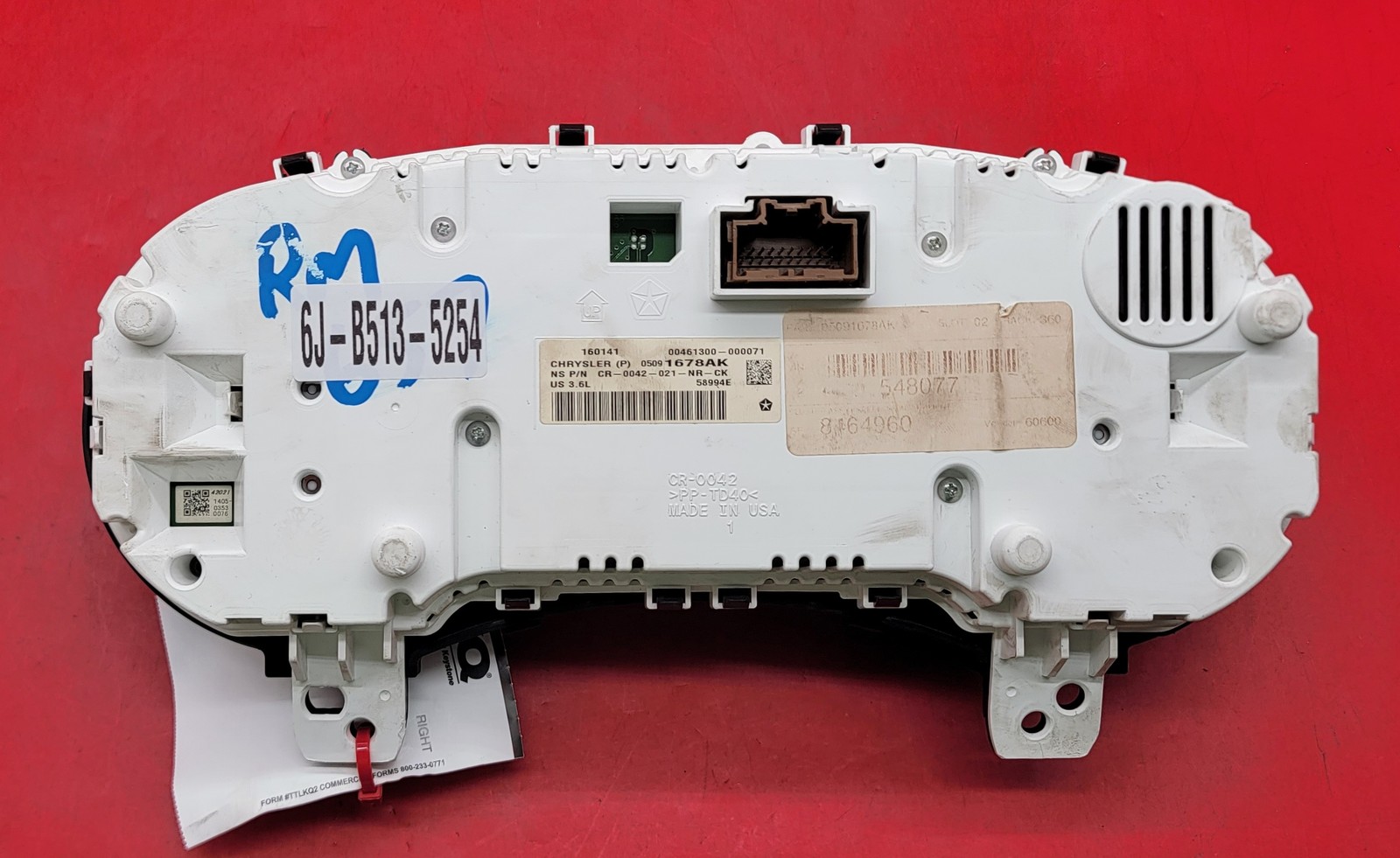 2014 JEEP GRAND CHEROKEE USED INSTRUMENT CLUSTER P#05091678AK