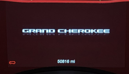 2020 JEEP GRAND CHEROKEE USED INSTRUMENT CLUSTER P#68454133AC
