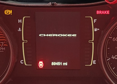 2016 JEEP CHEROKEE USED INSTRUMENT CLUSTER P#P68274069AC