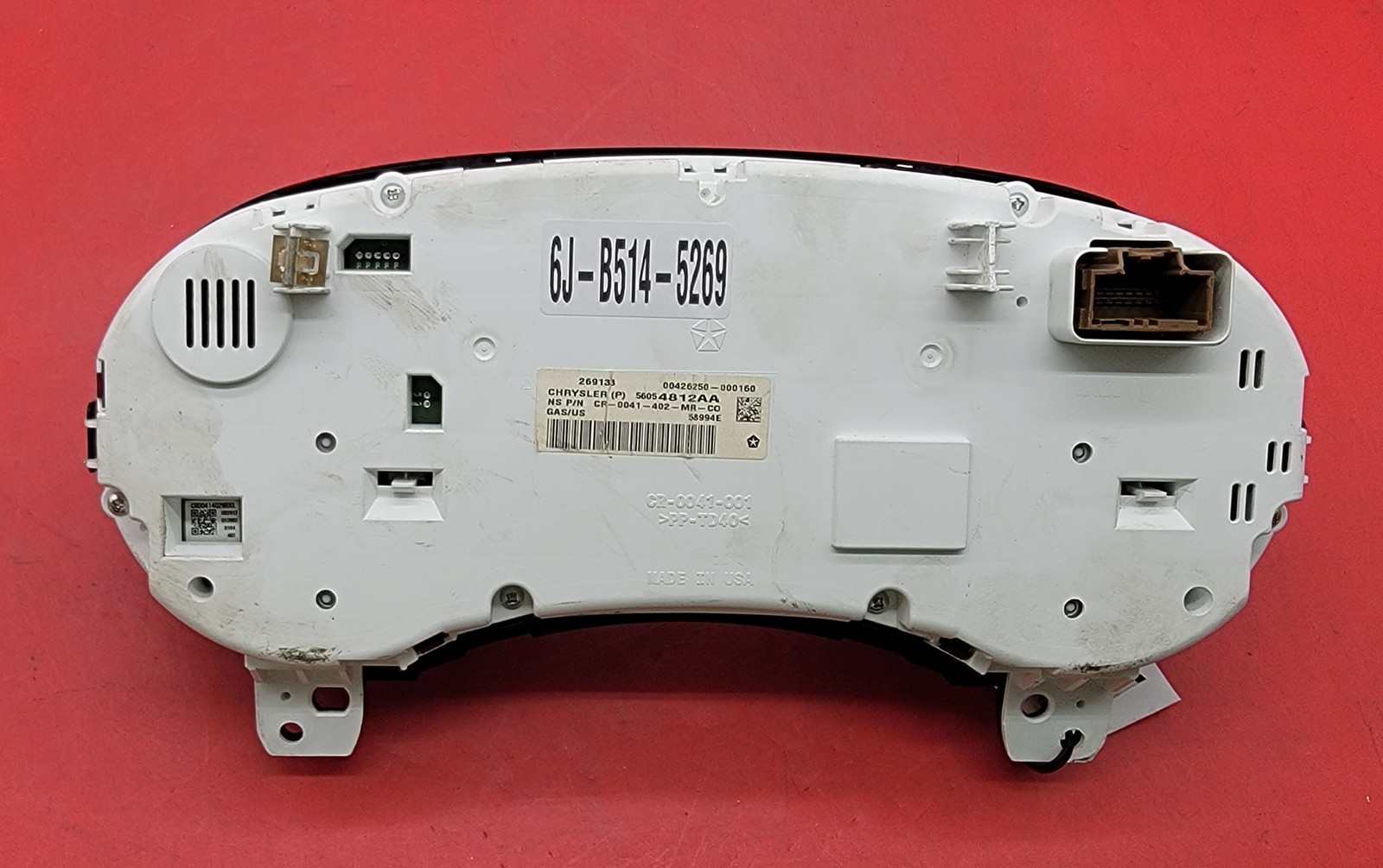 2014 DODGE JOURNEY USED INSTRUMENT CLUSTER P#56054812AA
