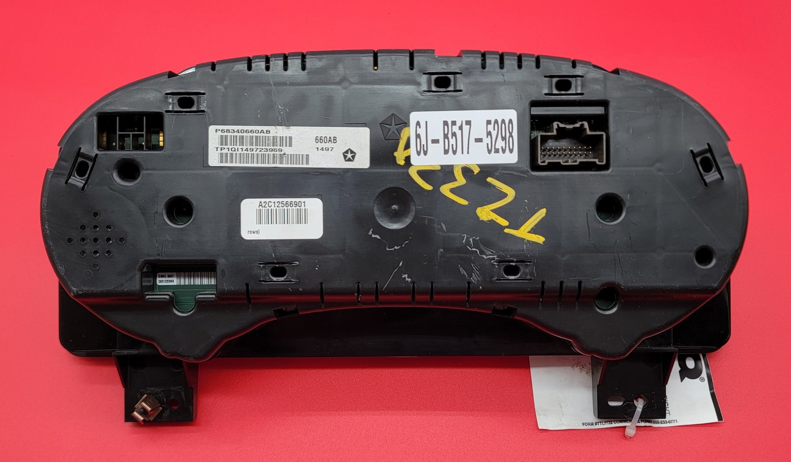 2017 DODGE RAM 1500 USED INSTRUMENT CLUSTER P#P68340660AB