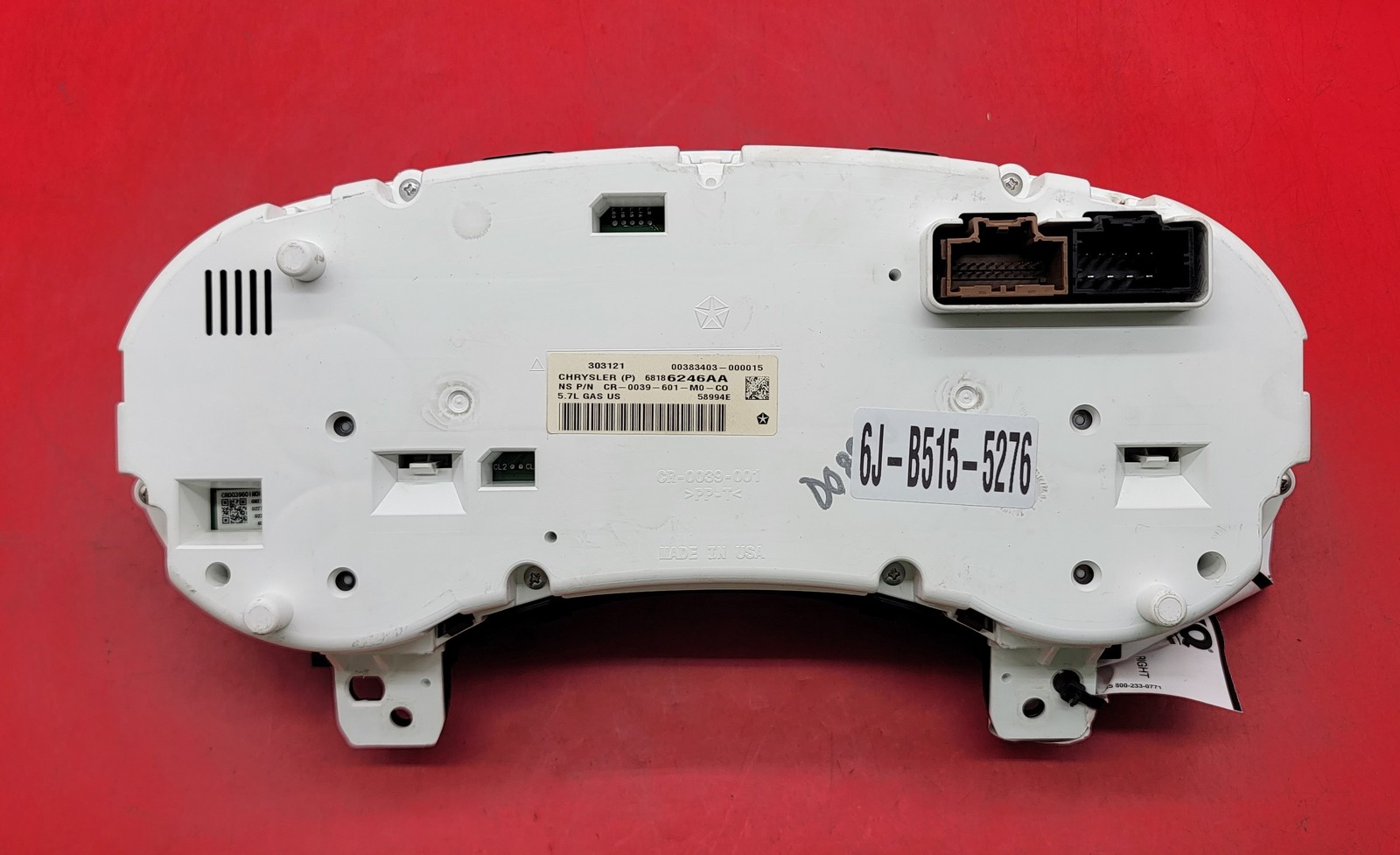 2013 JEEP GRAND CHEROKEE USED INSTRUMENT CLUSTER P#68186246AA