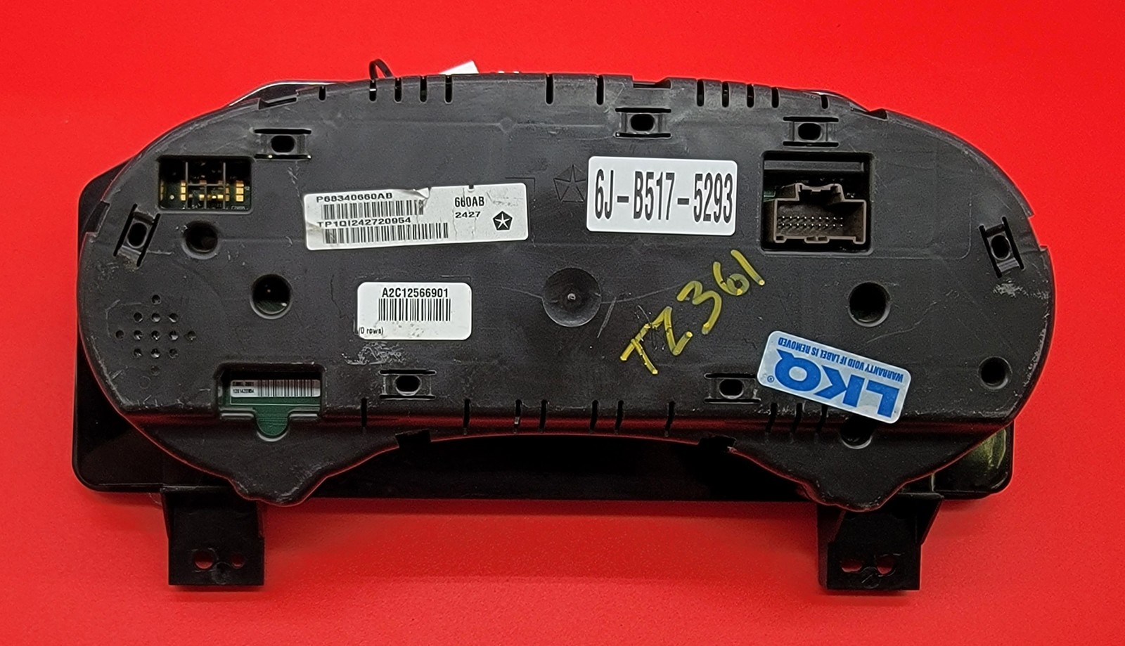 2018 DODGE RAM 1500 USED INSTRUMENT CLUSTER P#P68340660AB