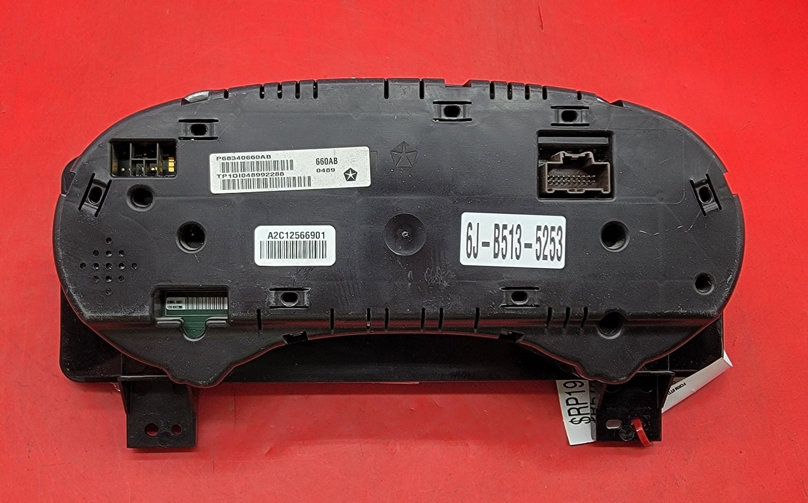 2019 DODGE RAM 1500 USED INSTRUMENT CLUSTER P#P68340660AB