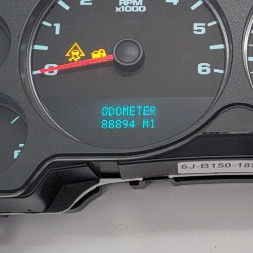 2011 CHEVROLET SILVERADO USED INSTRUMENT CLUSTER P#28255336 20895732