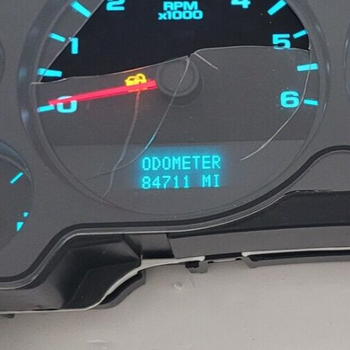 2007 CHEVROLET SILVERADO 1500 USED INSTRUMENT CLUSTER P#25861651 28103104