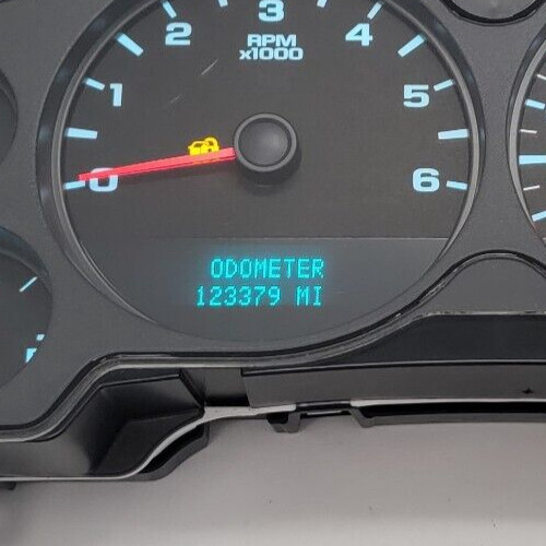 2007 CHEVROLET SILVERADO USED INSTRUMENT CLUSTER P#25861659
