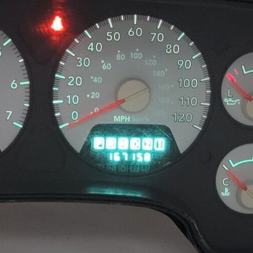 2008 DODGE RAM 1500 USED INSTRUMENT CLUSTER P#A2C53310841 P05172297AG