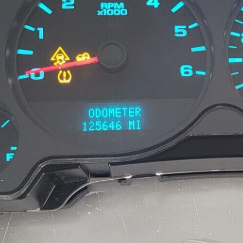 2007 CHEVROLET SILVERADO USED INSTRUMENT CLUSTER P#20774684 28170267