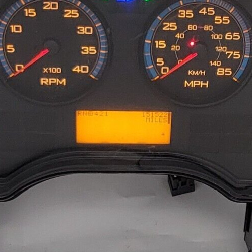 2010 INTERNATIONAL PB105 4300 USED INSTRUMENT CLUSTER P#3803476F95
