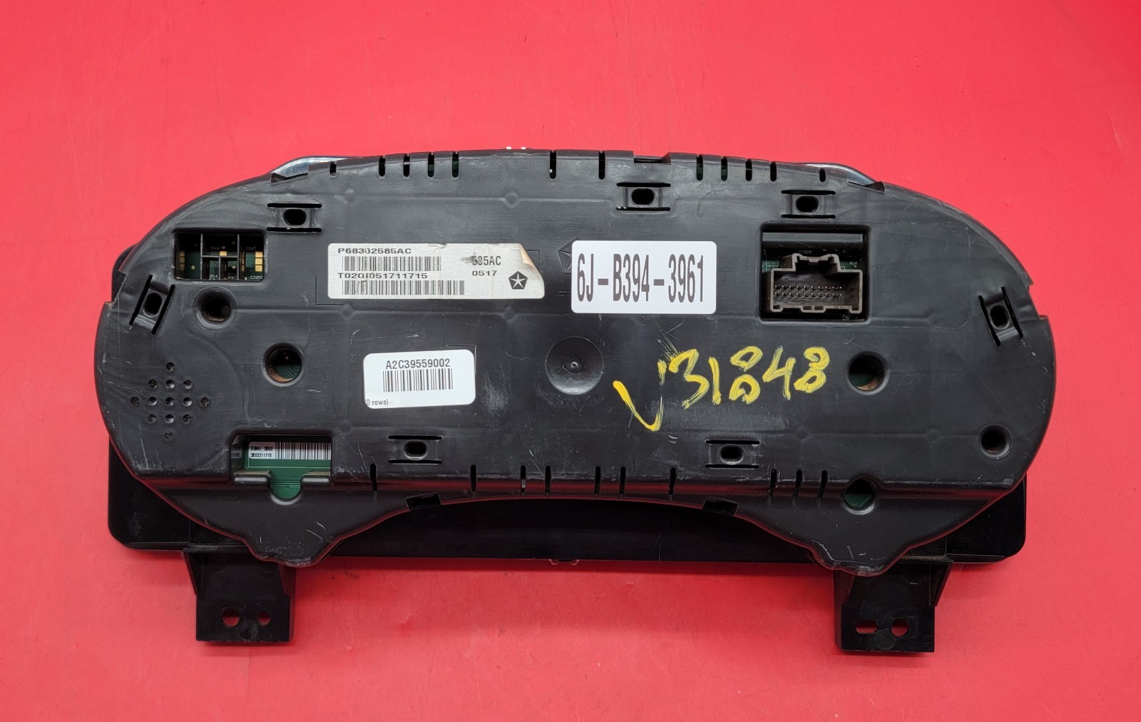 2017 DODGE RAM 1500 USED INSTRUMENT CLUSTER P#P68302585AC