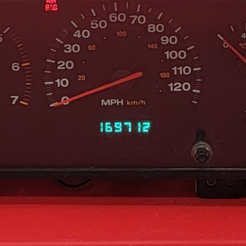 2000-2004 JEEP CHEROKEE USED INSTRUMENT CLUSTER P#56042928AA
