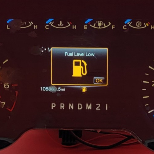 2015 FORD F-150 USED INSTRUMENT CLUSTER P#GL3T-10849-BHF